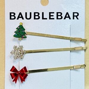 BaubleBar Shiny Holiday Hairpin Trio - Discontinued Ulta Exclusive